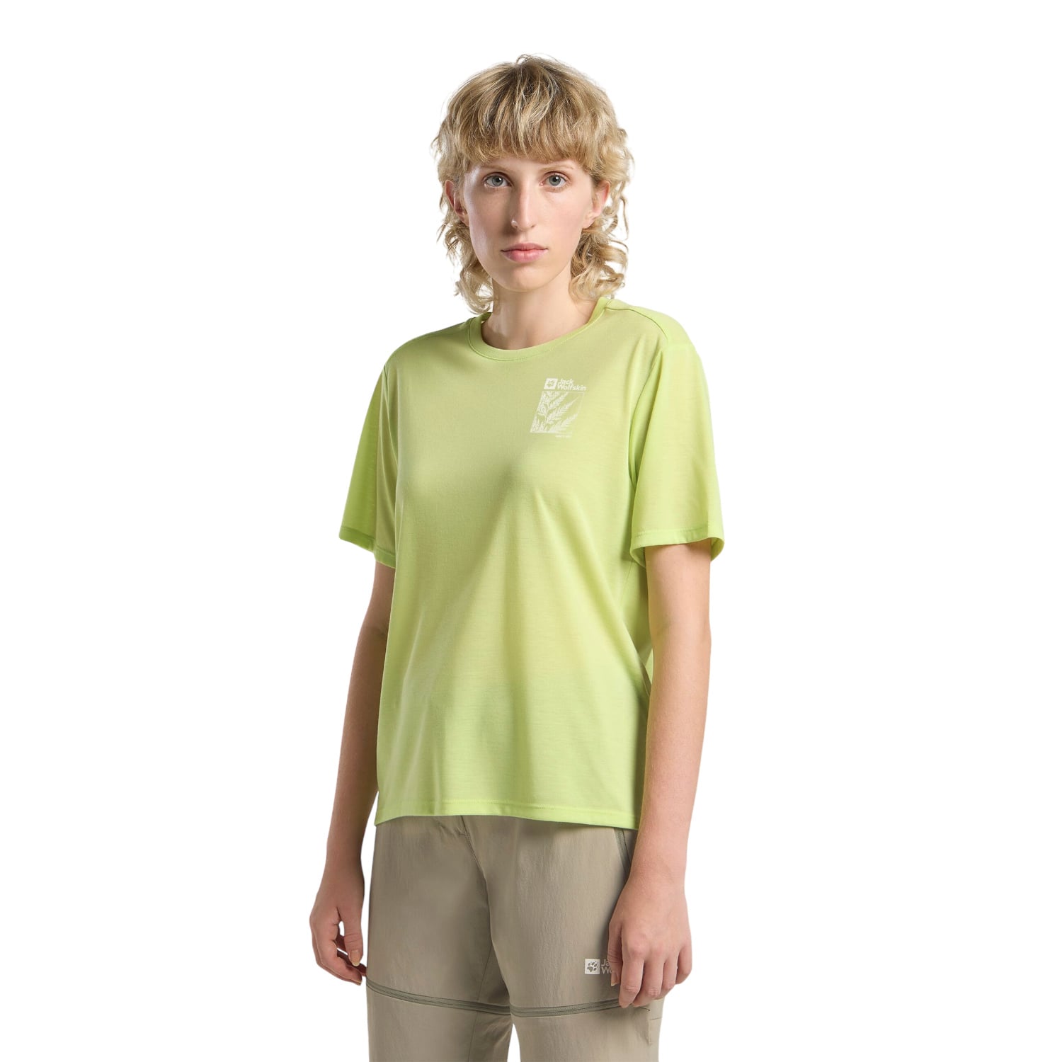  Jack Wolfskin Vonnan Graphic T Kadın Tişört