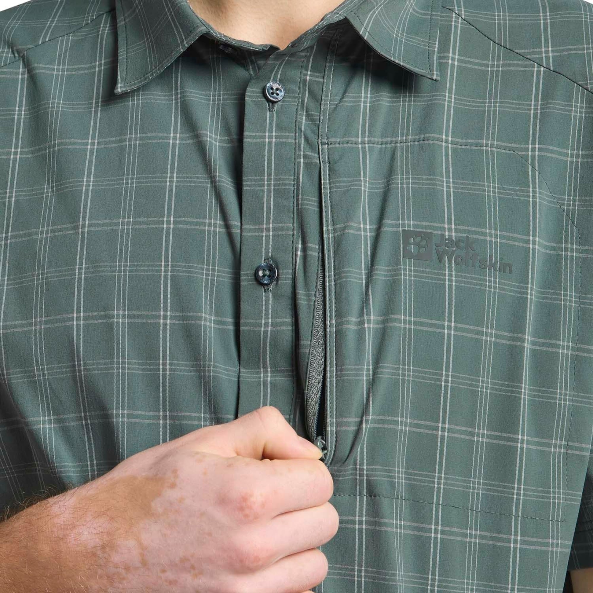 Jack Wolfskin Norbo S|s Shirt Erkek Gömlek