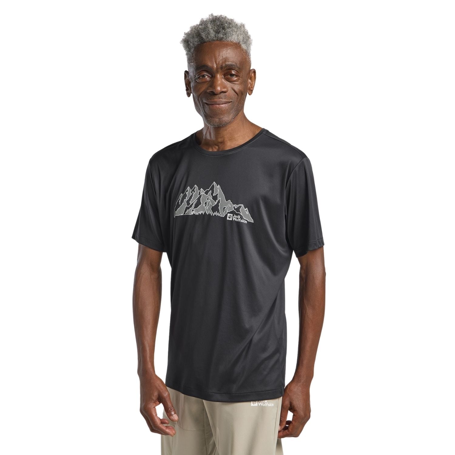  Jack Wolfskin Peak Graphic T Erkek Tişört