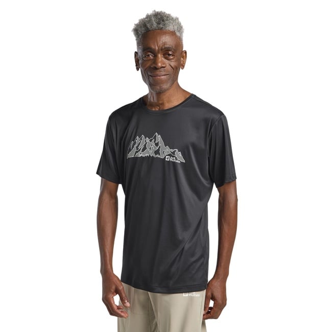  Jack Wolfskin Peak Graphic T Erkek Tişört