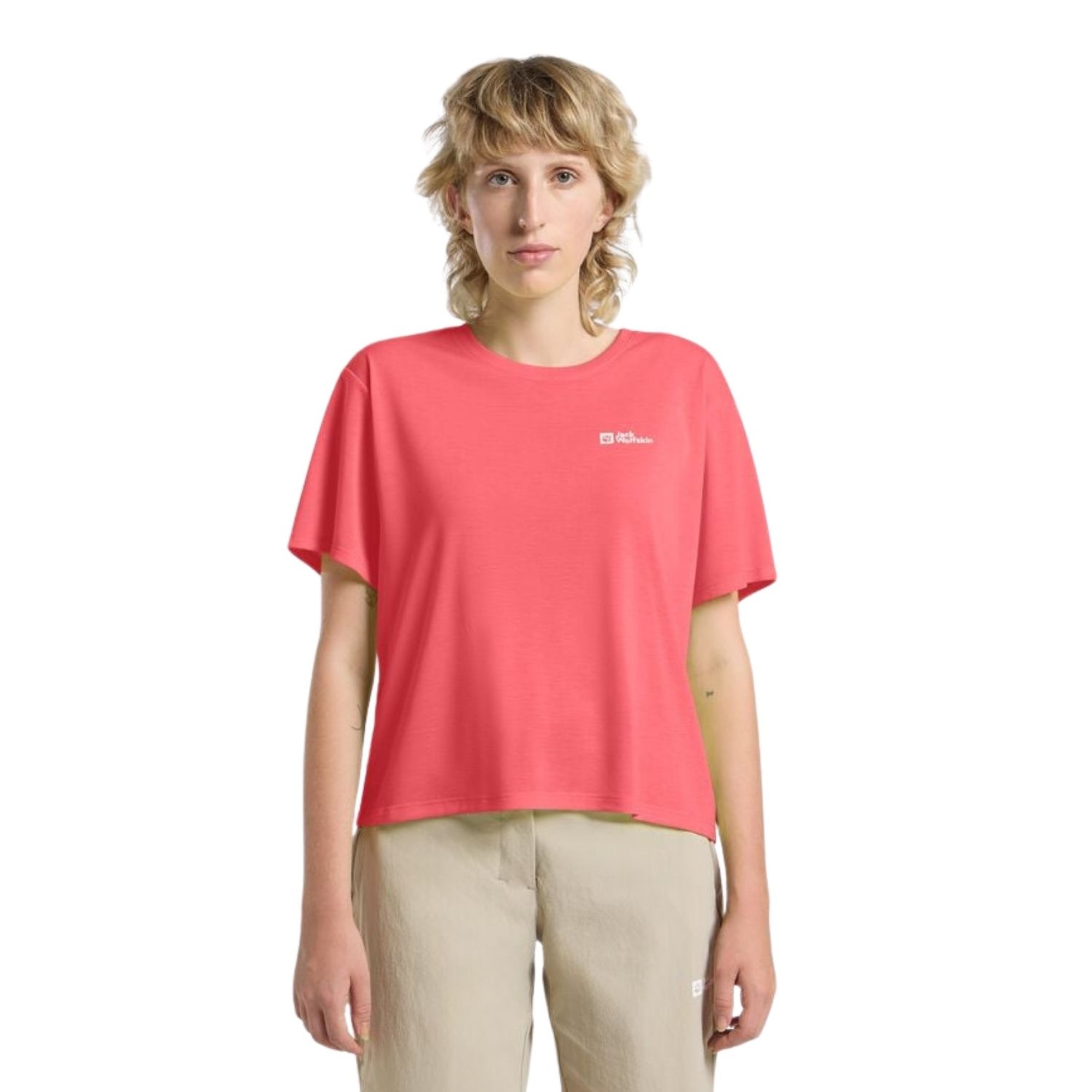 Jack Wolfskin Vonnan Crop T Kadın Tişört