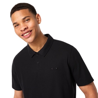  Oakley Relax Urban Polo Kadın Siyah Polo Tişört