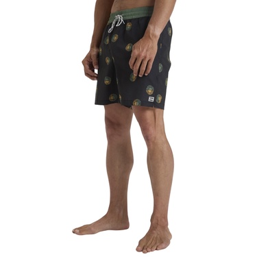  Billabong Sundays Lb Erkek Siyah Volley Short