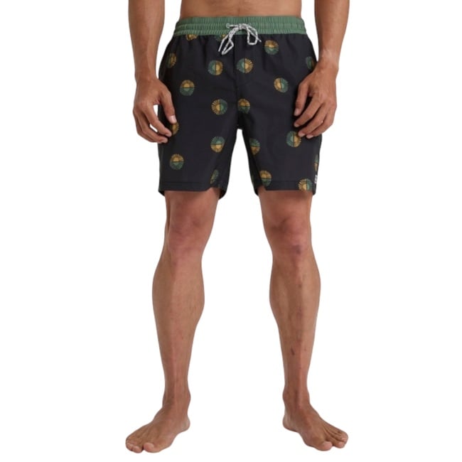  Billabong Sundays Lb Erkek Siyah Volley Short