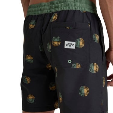  Billabong Sundays Lb Erkek Siyah Volley Short