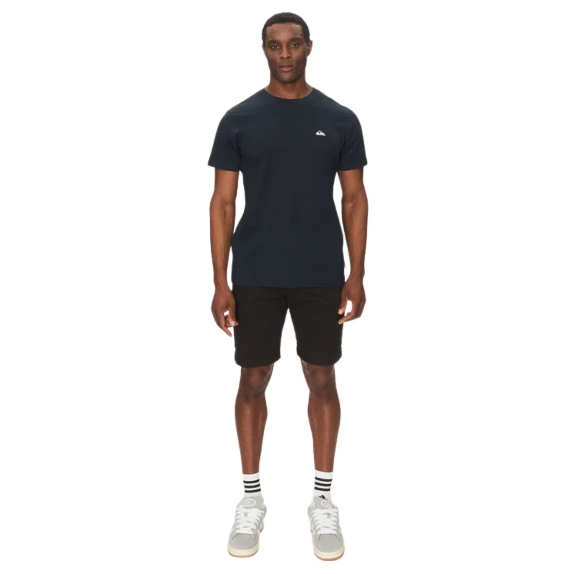 Quiksilver Basic Young Erkek Siyah Tişört