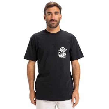  Quiksilver Ev Cosmic Vibrations Erkek Siyah Tişört