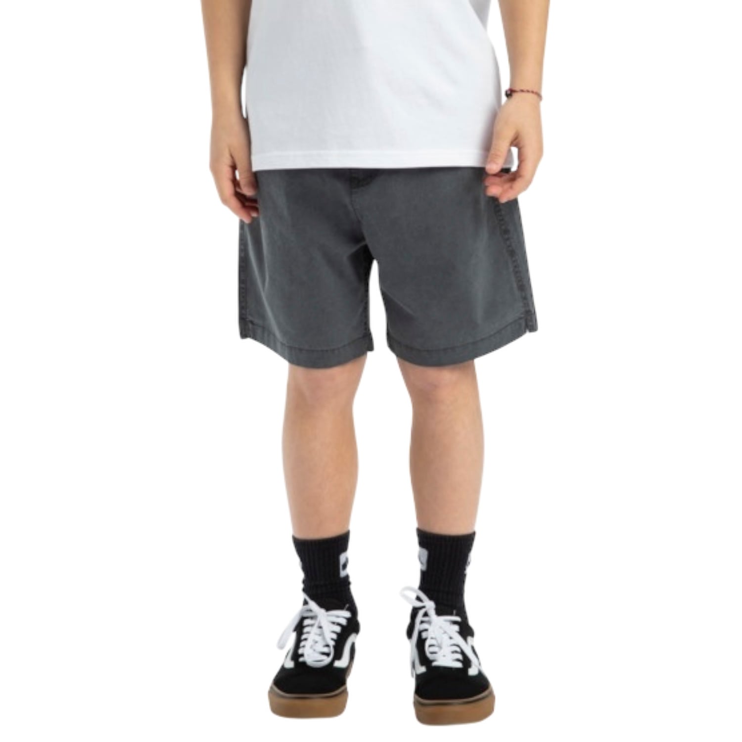  Quiksilver Taxer Youth Erkek Çocuk Siyah Walkshort