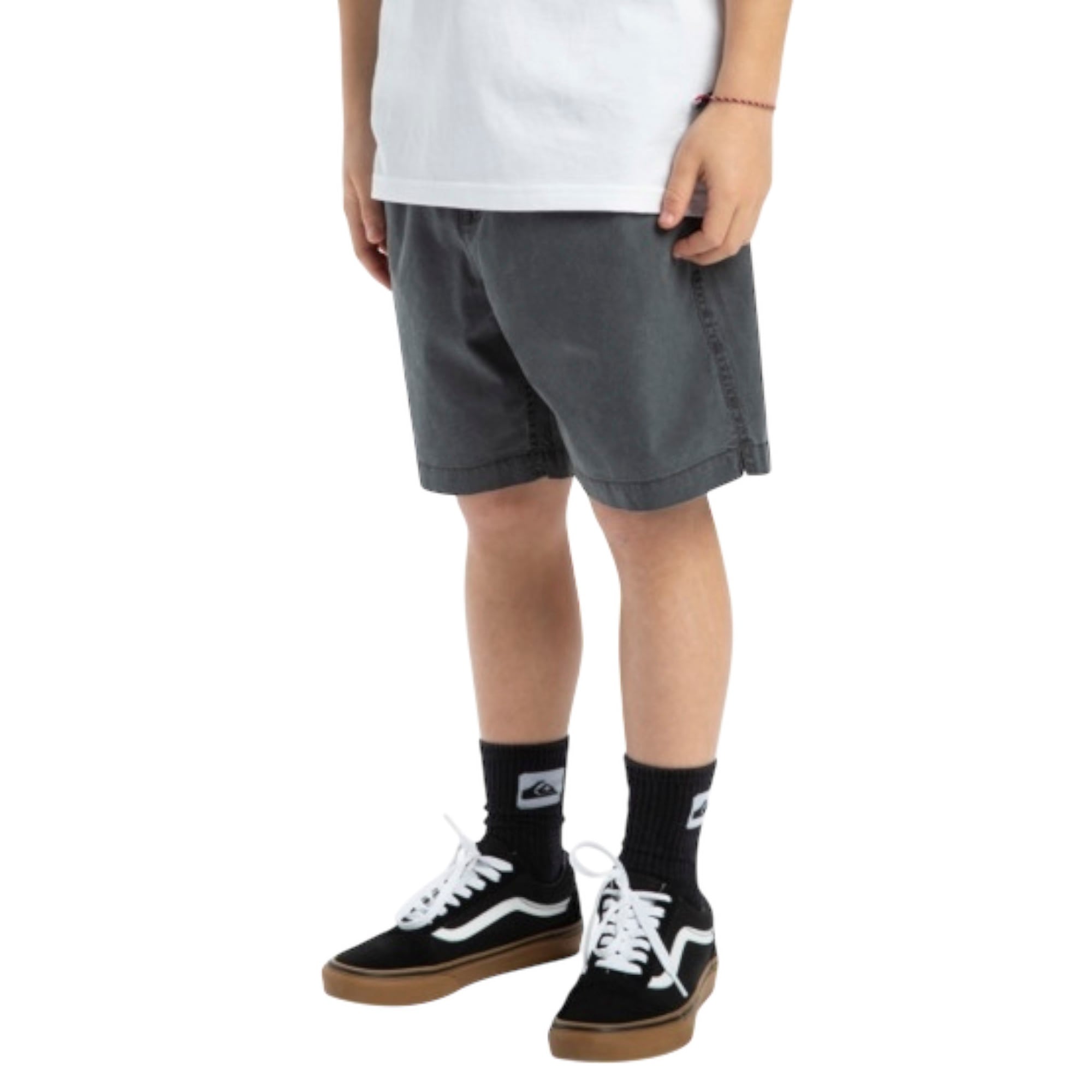 Quiksilver Taxer Youth Erkek Çocuk Siyah Walkshort