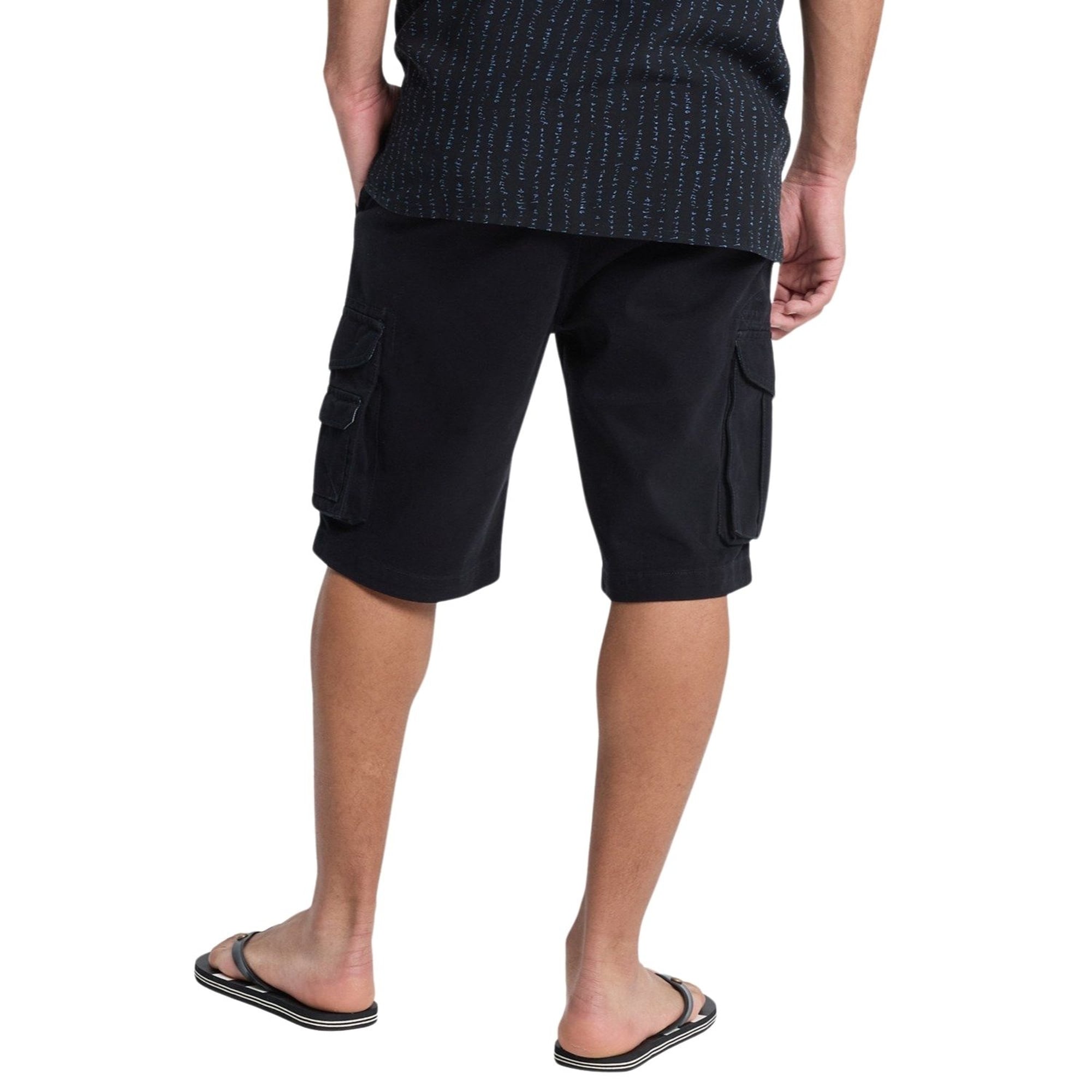 Quiksilver Crucial Battle Cargo Erkek Siyah Walkshort