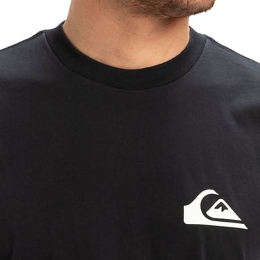  Quiksilver Fineline Erkek Siyah Tişört