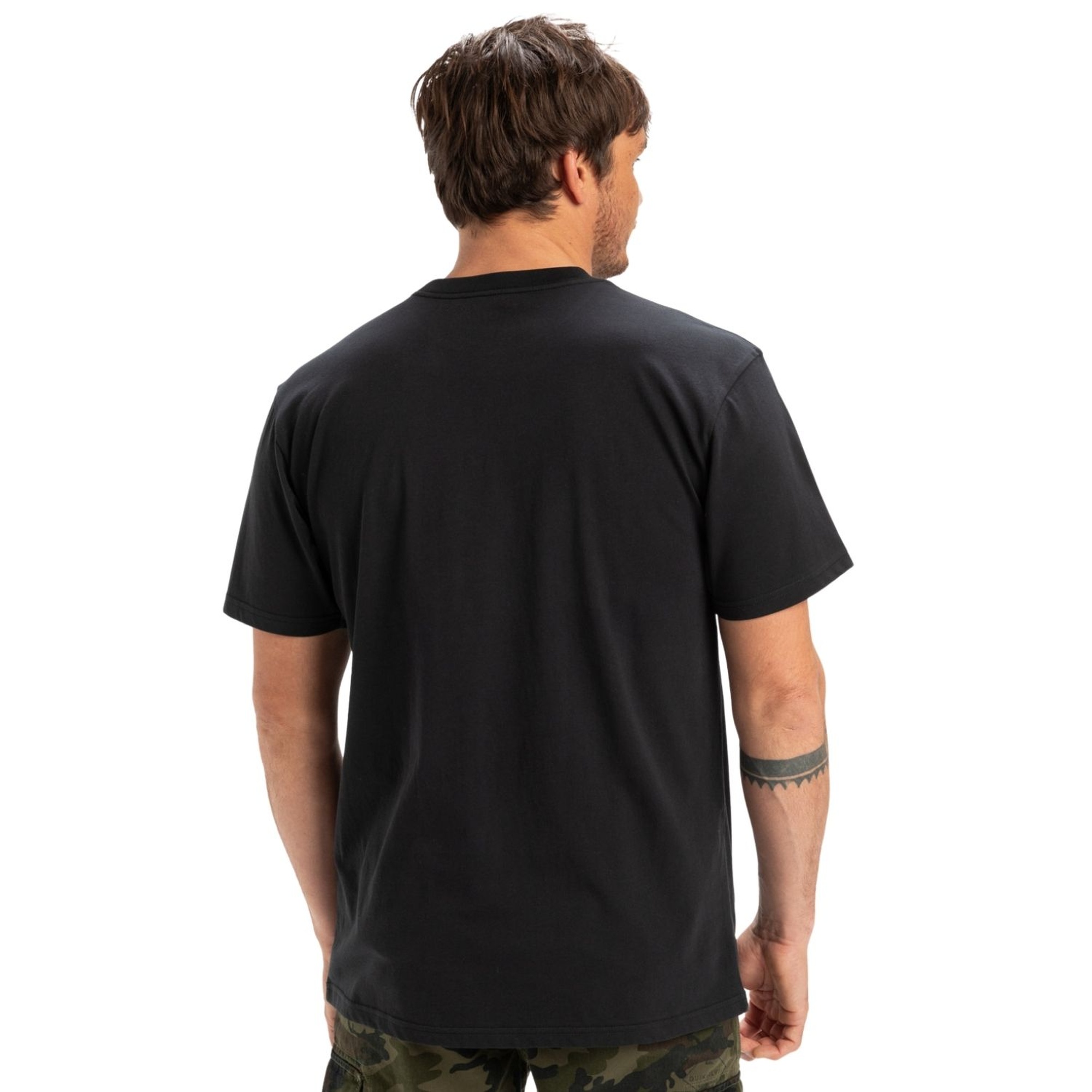 Quiksilver Fineline Erkek Siyah Tişört