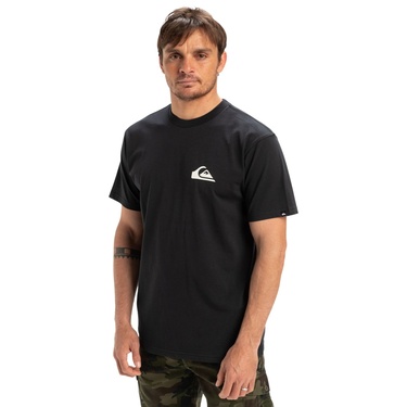  Quiksilver Fineline Erkek Siyah Tişört