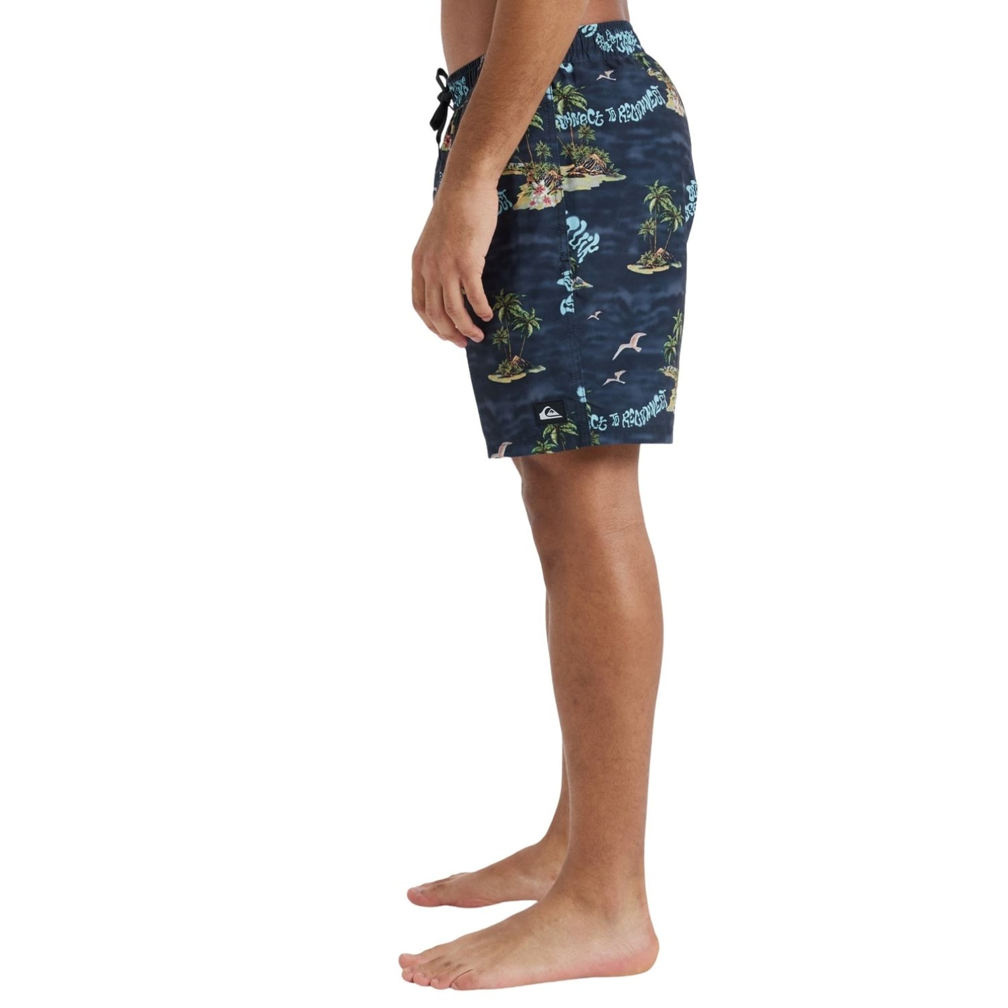 Quiksilver Everyday Straight 17 Erkek Siyah Volley Short