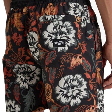  Billabong Vacay Lb Erkek Siyah Volley Short