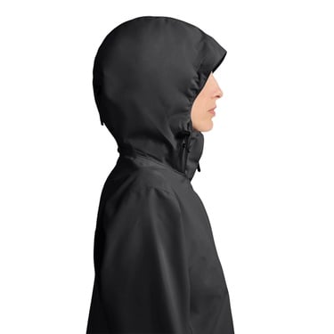  Jack Wolfskin Trailtime 2l Kadın Siyah Outdoor Ceketi