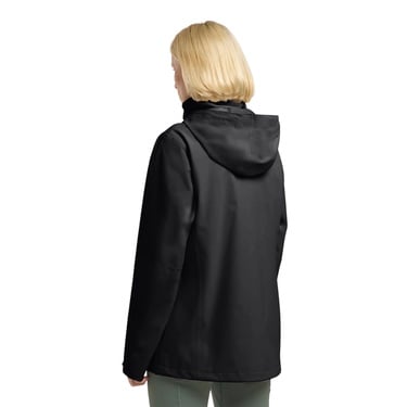  Jack Wolfskin Trailtime 2l Kadın Siyah Outdoor Ceketi