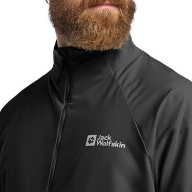  Jack Wolfskin Prelight Stride Erkek Siyah Outdoor Ceketi