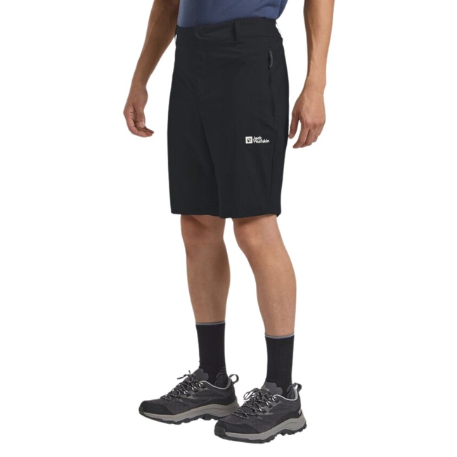  Jack Wolfskin Hikeout Shorts Erkek Siyah Şort