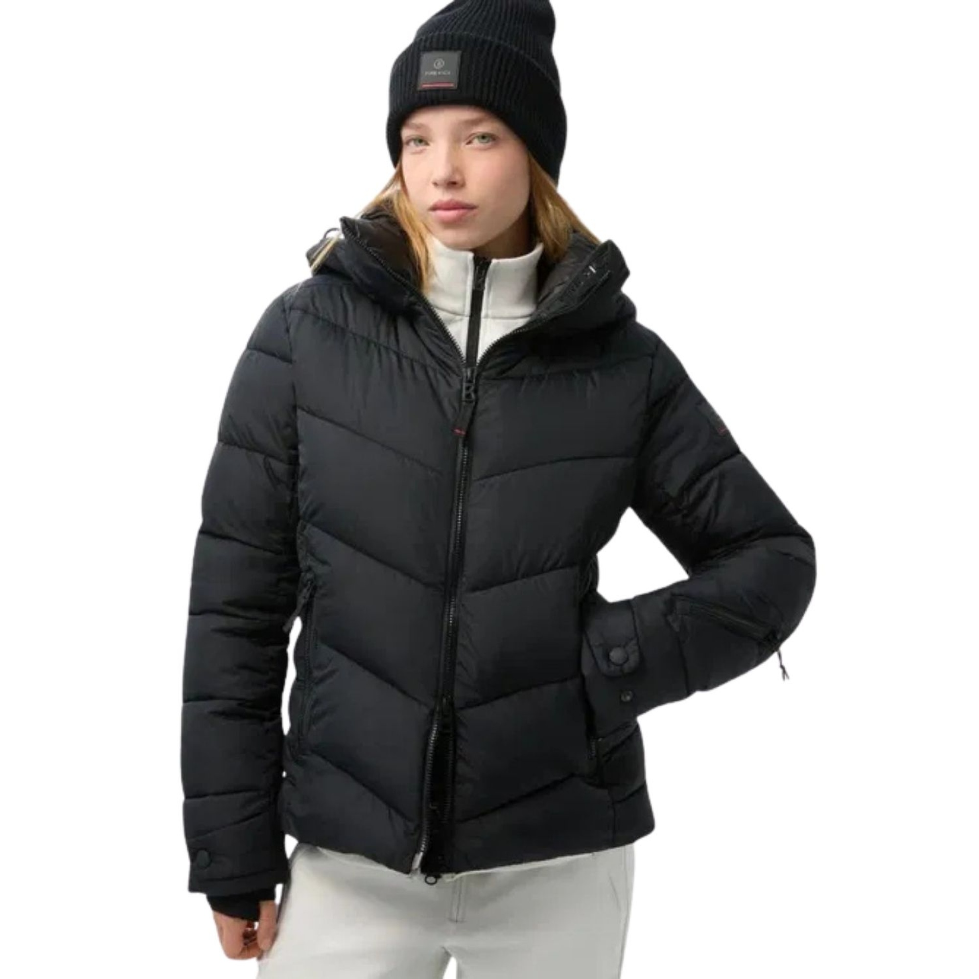 Bogner Fire&Ice Saelly2 Kadın Siyah Kayak Ceketi