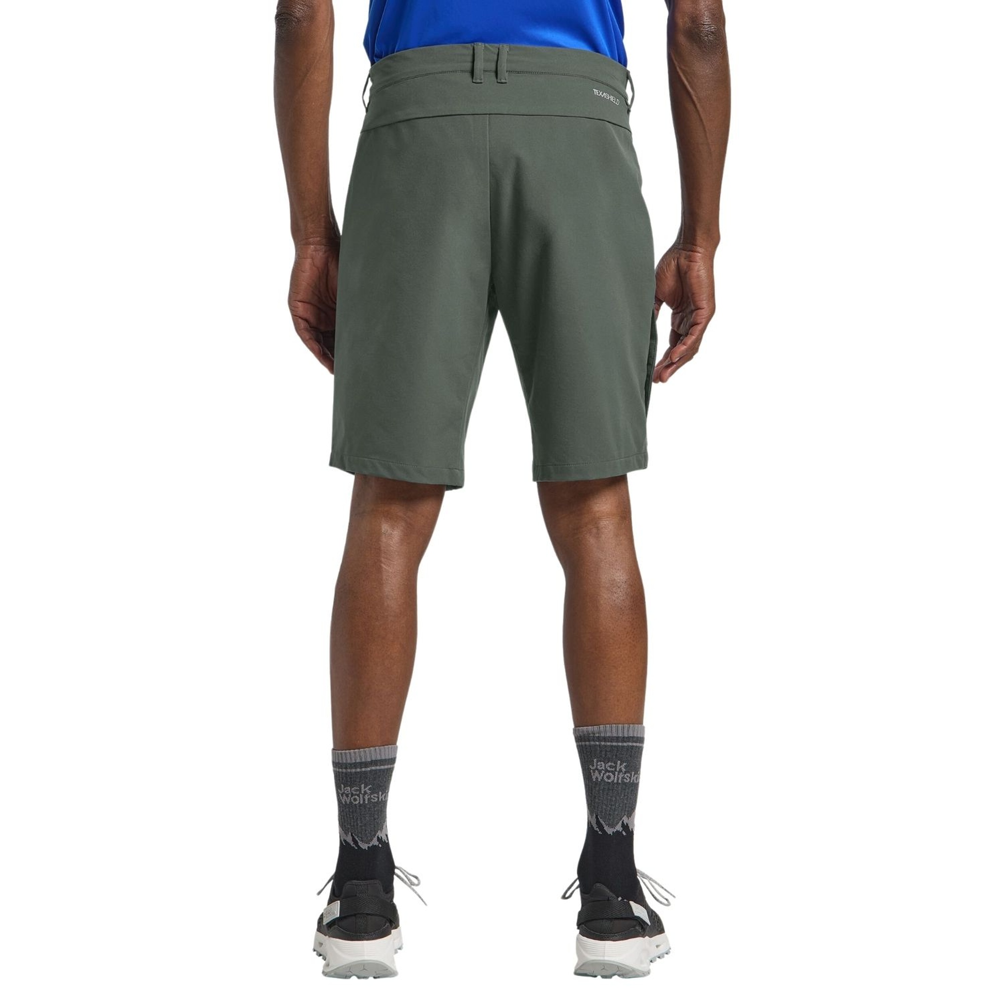 Jack Wolfskin Pico Trail Shorts Erkek Yeşil Şort