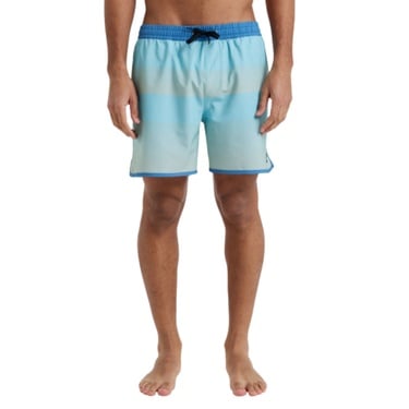  Quiksilver Surfsilk Scallop 16 Erkek Mavi Volley Short