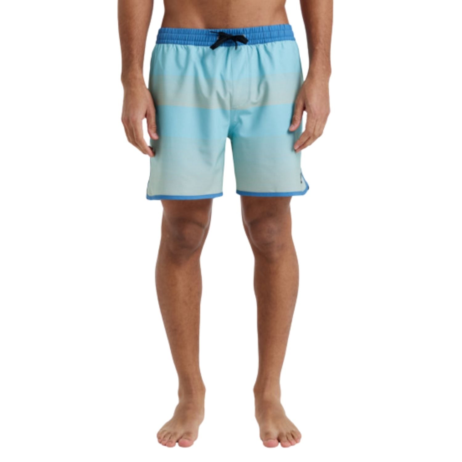  Quiksilver Surfsilk Scallop 16 Erkek Mavi Volley Short