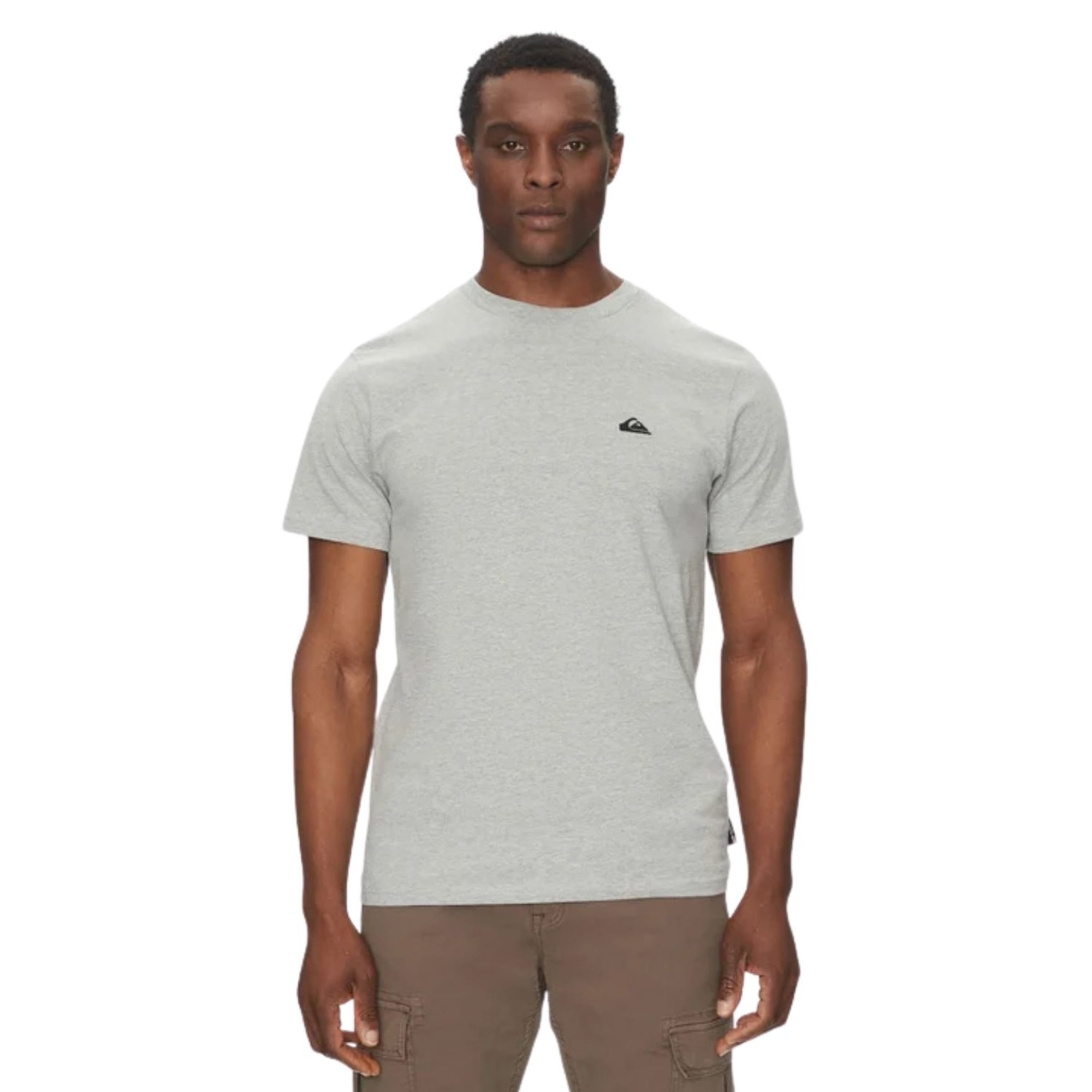 Quiksilver Basic Young Erkek Gri Tişört