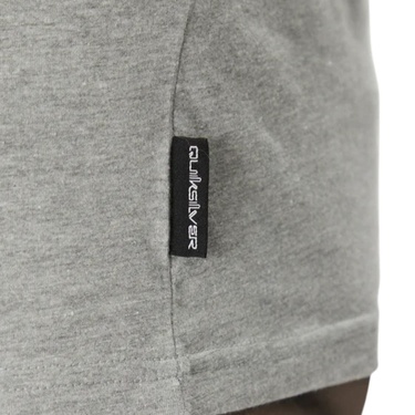  Quiksilver Basic Young Erkek Gri Tişört
