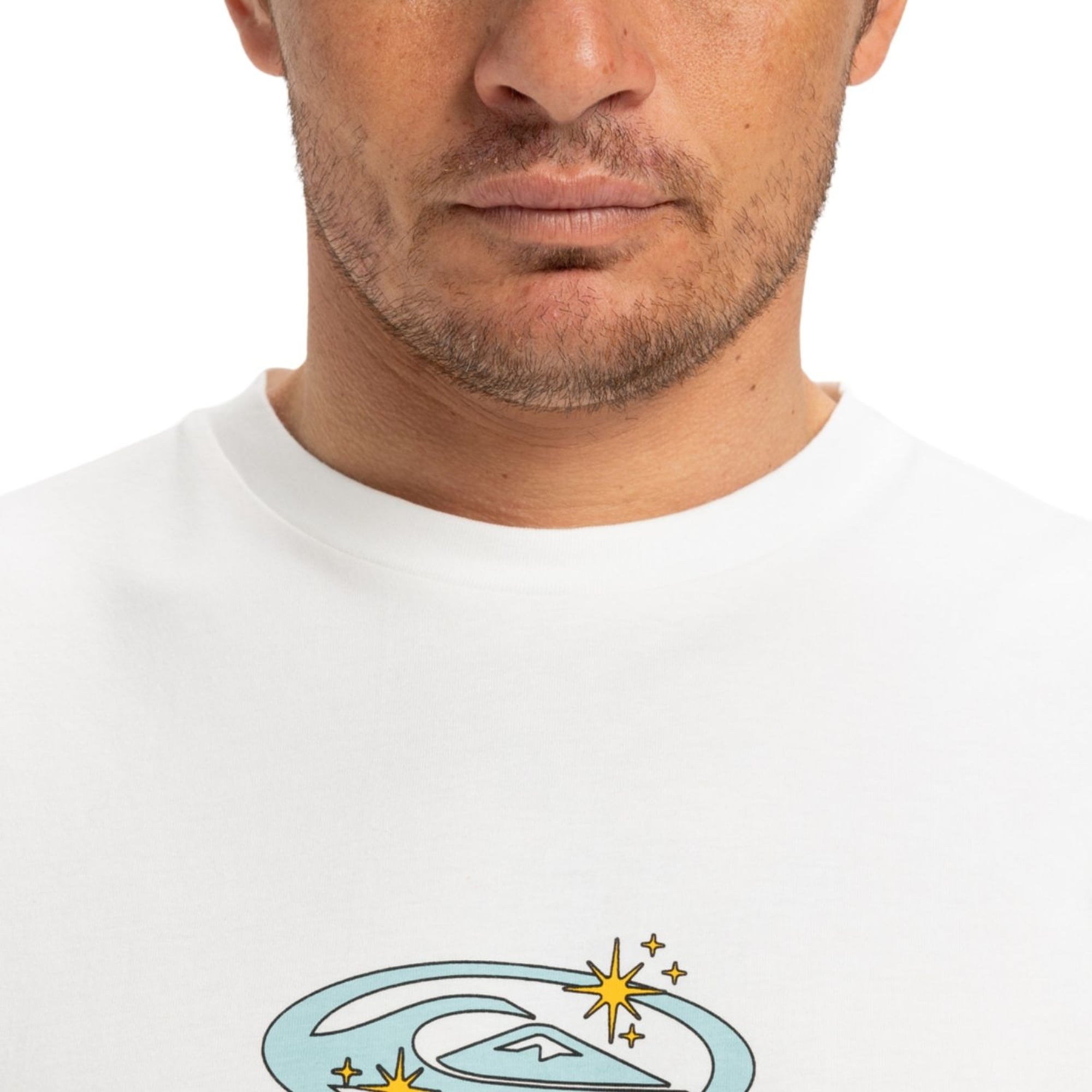 Quiksilver Nd Nature Magic Erkek Beyaz Tişört