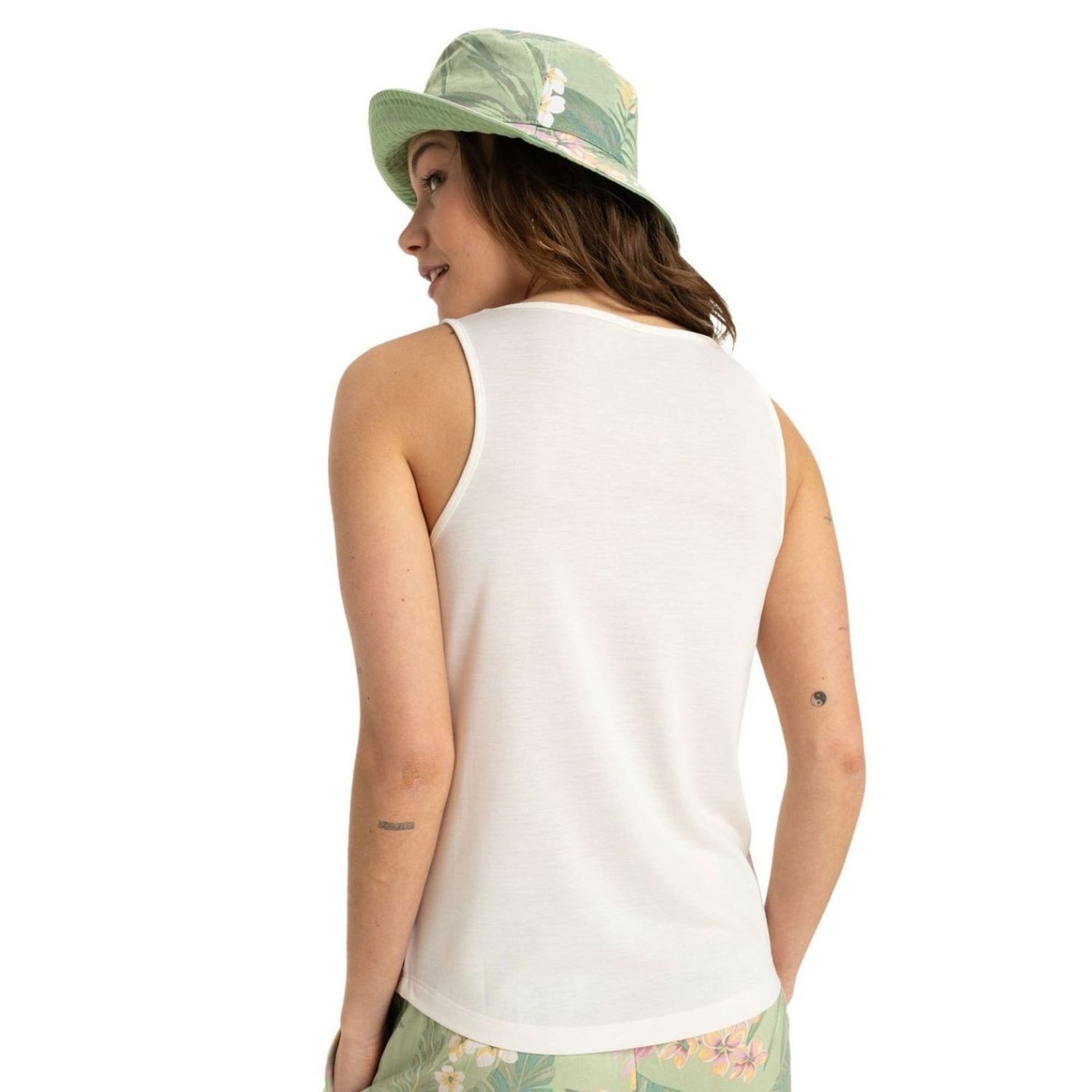 Roxy Surfclassic Tank Kadın Beyaz Atlet