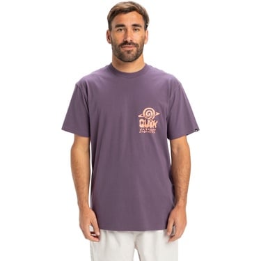  Quiksilver Ev Cosmic Vibrations Erkek Mor Tişört