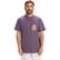 Quiksilver Ev Cosmic Vibrations Erkek Mor Tişört