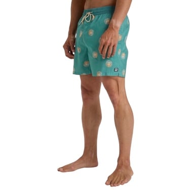  Billabong Vacay Lb Erkek Yeşil Volley Short