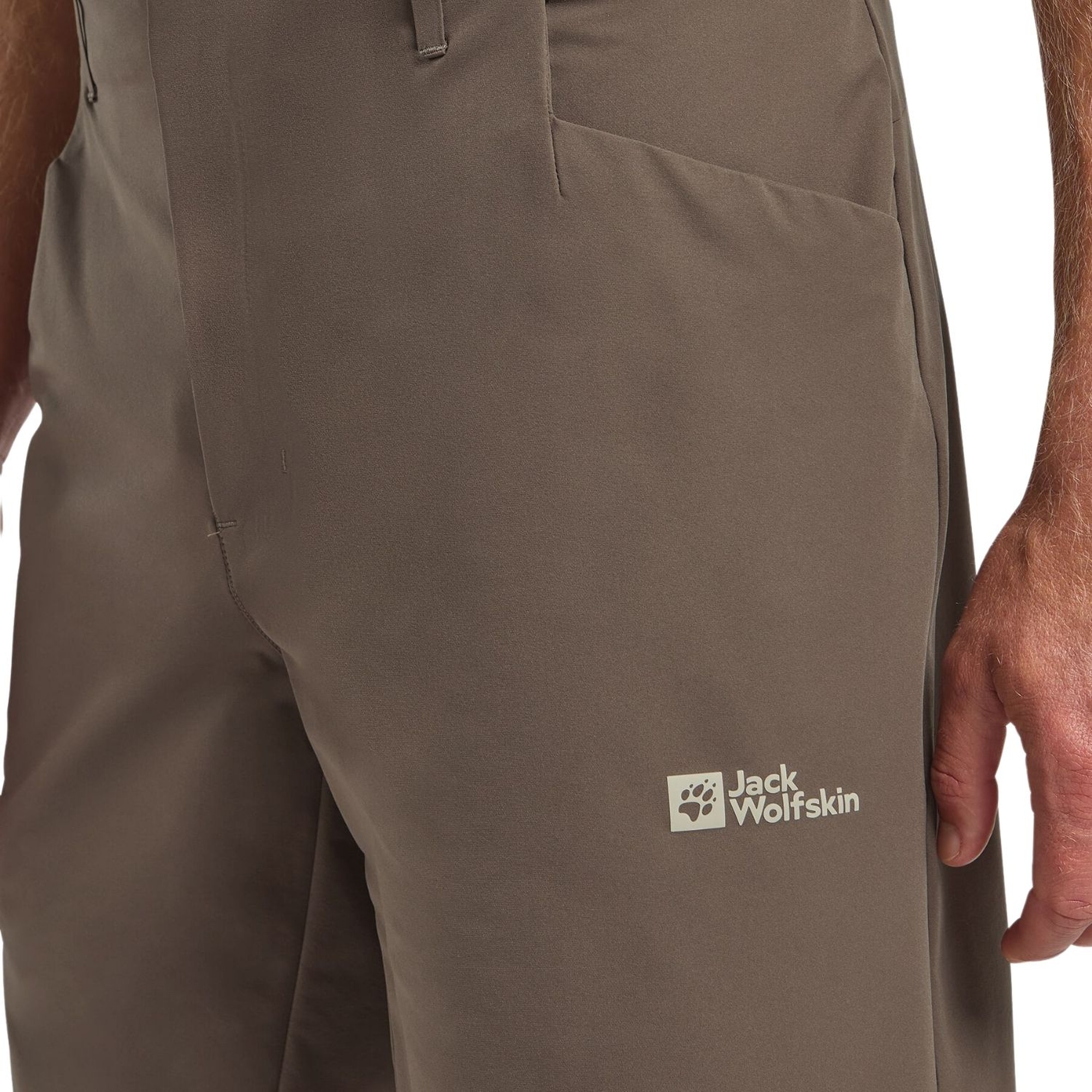 Jack Wolfskin Prelight Stride Shorts Erkek Kahverengi Şort