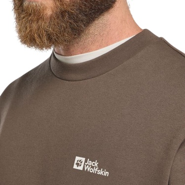  Jack Wolfskin Essential Crewneck Erkek Sweatshirt