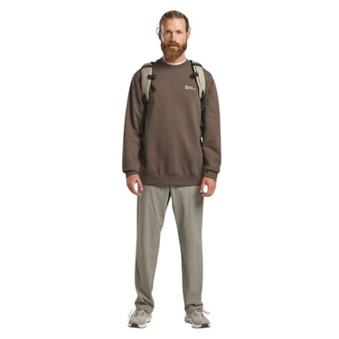  Jack Wolfskin Essential Crewneck Erkek Sweatshirt