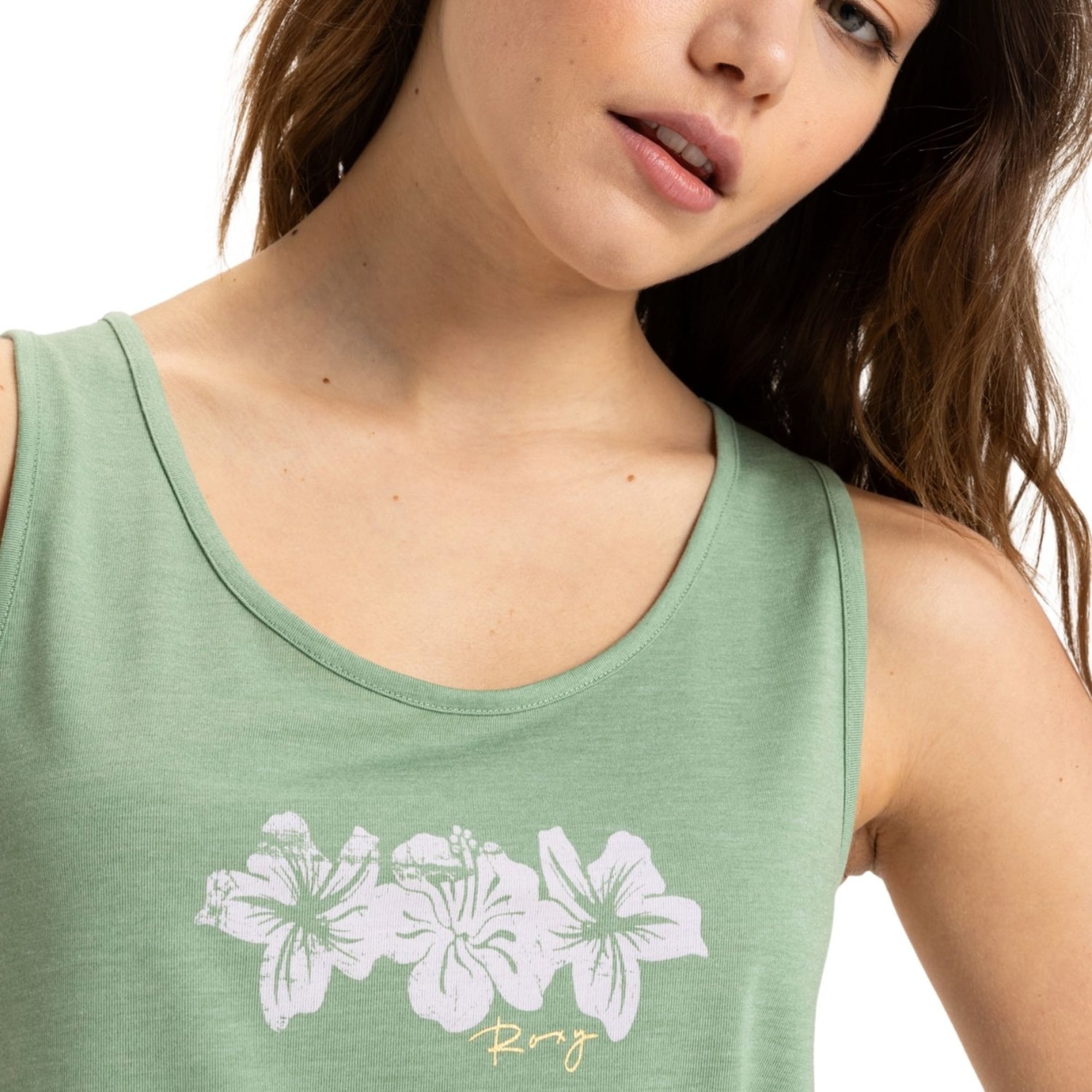 Roxy Surfclassic Tank Kadın Yeşil Atlet