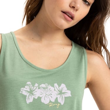  Roxy Surfclassic Tank Kadın Yeşil Atlet