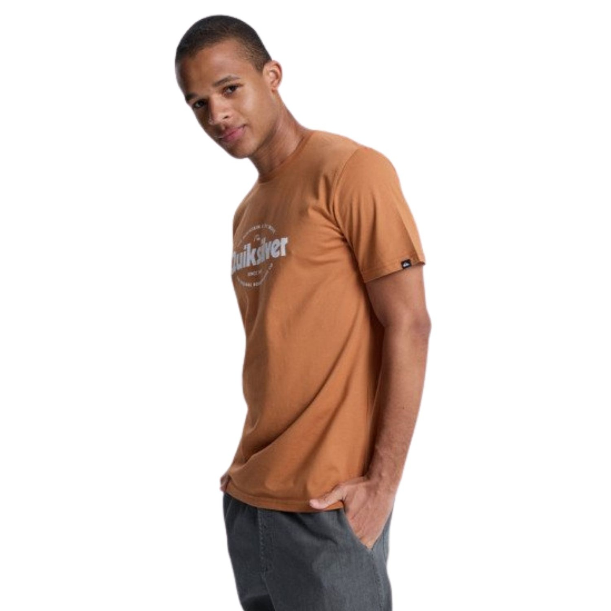 Quiksilver Ev Shape All Day Erkek Kırmızı Tişört