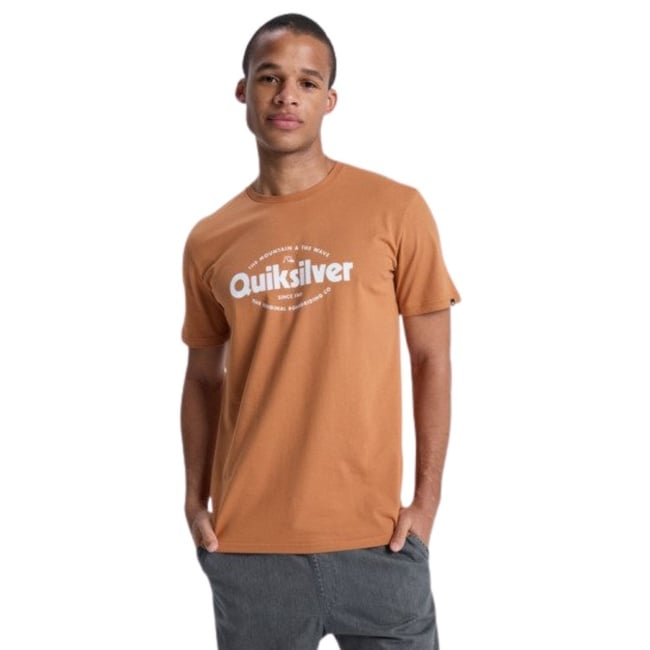  Quiksilver Ev Shape All Day Erkek Kırmızı Tişört