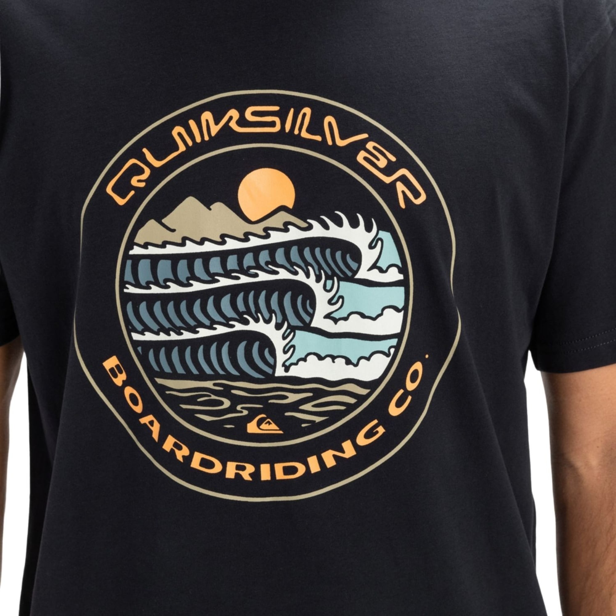 Quiksilver Ev Three Seas Erkek Mavi Tişört