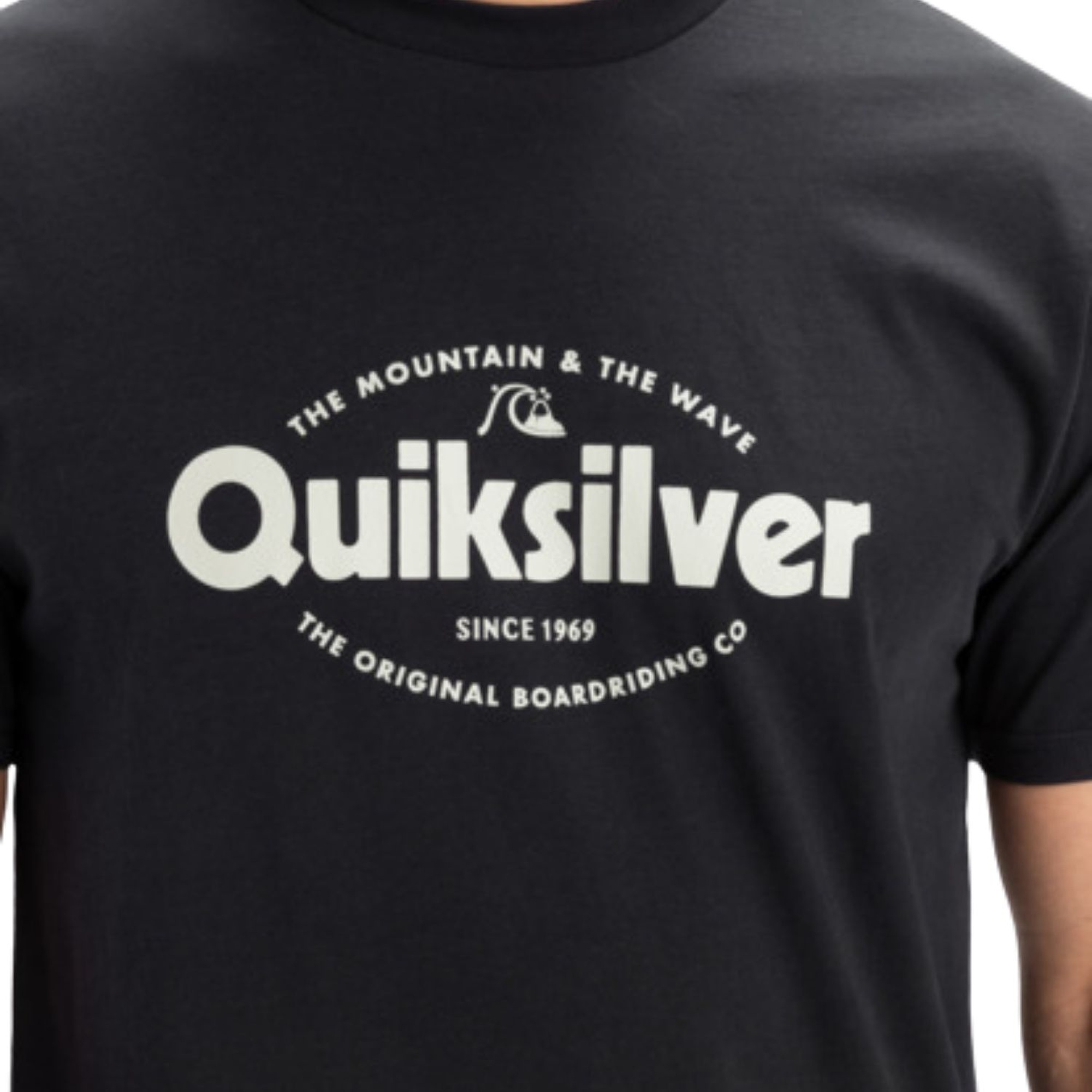 Quiksilver Ev Shape All Day Erkek Mavi Tişört