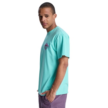  Quiksilver Gh Qs Crystal Jet Erkek Mavi Tişört