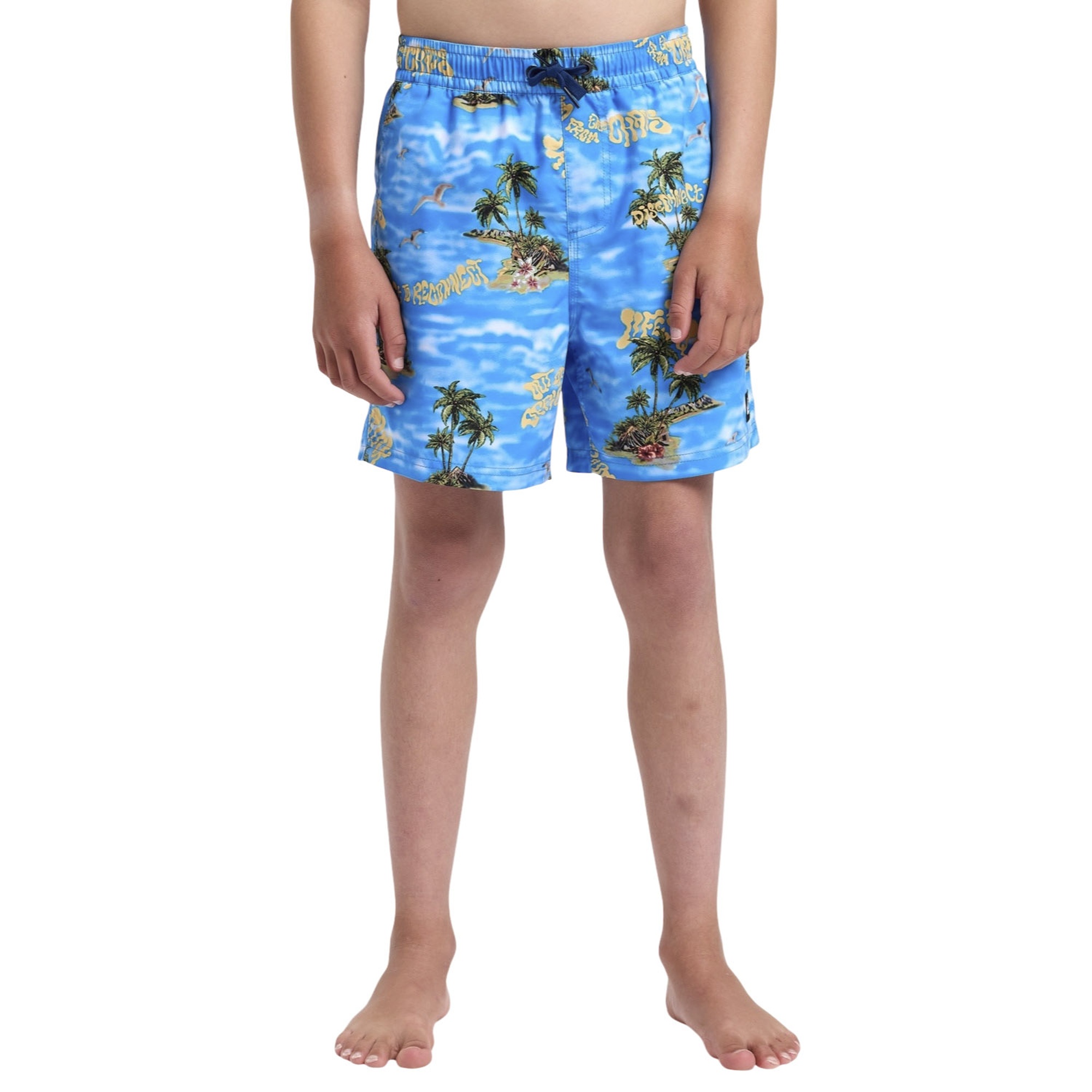 Quiksilver Everyday Straight Yth14 Erkek Çocuk Mavi Volley Short