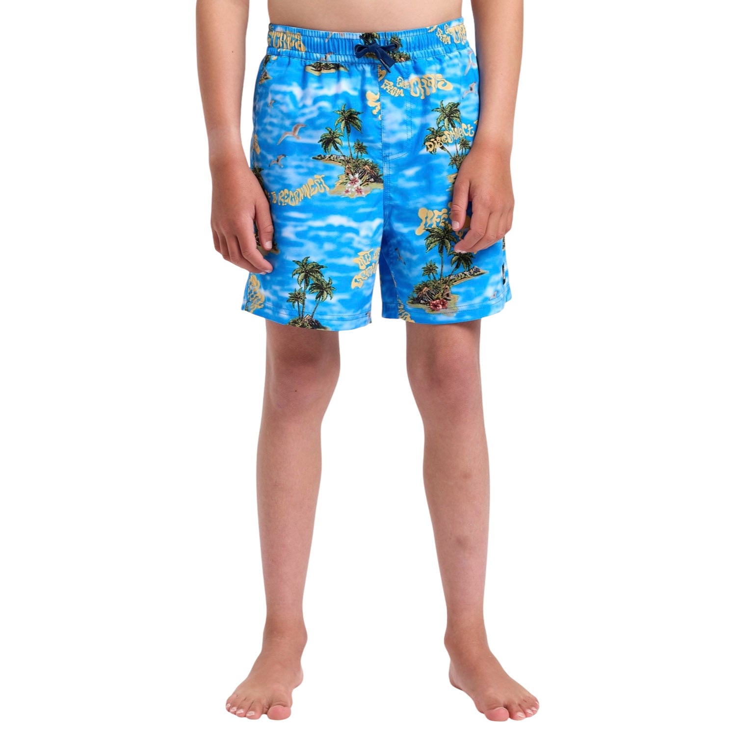  Quiksilver Everyday Straight Yth14 Erkek Çocuk Mavi Volley Short