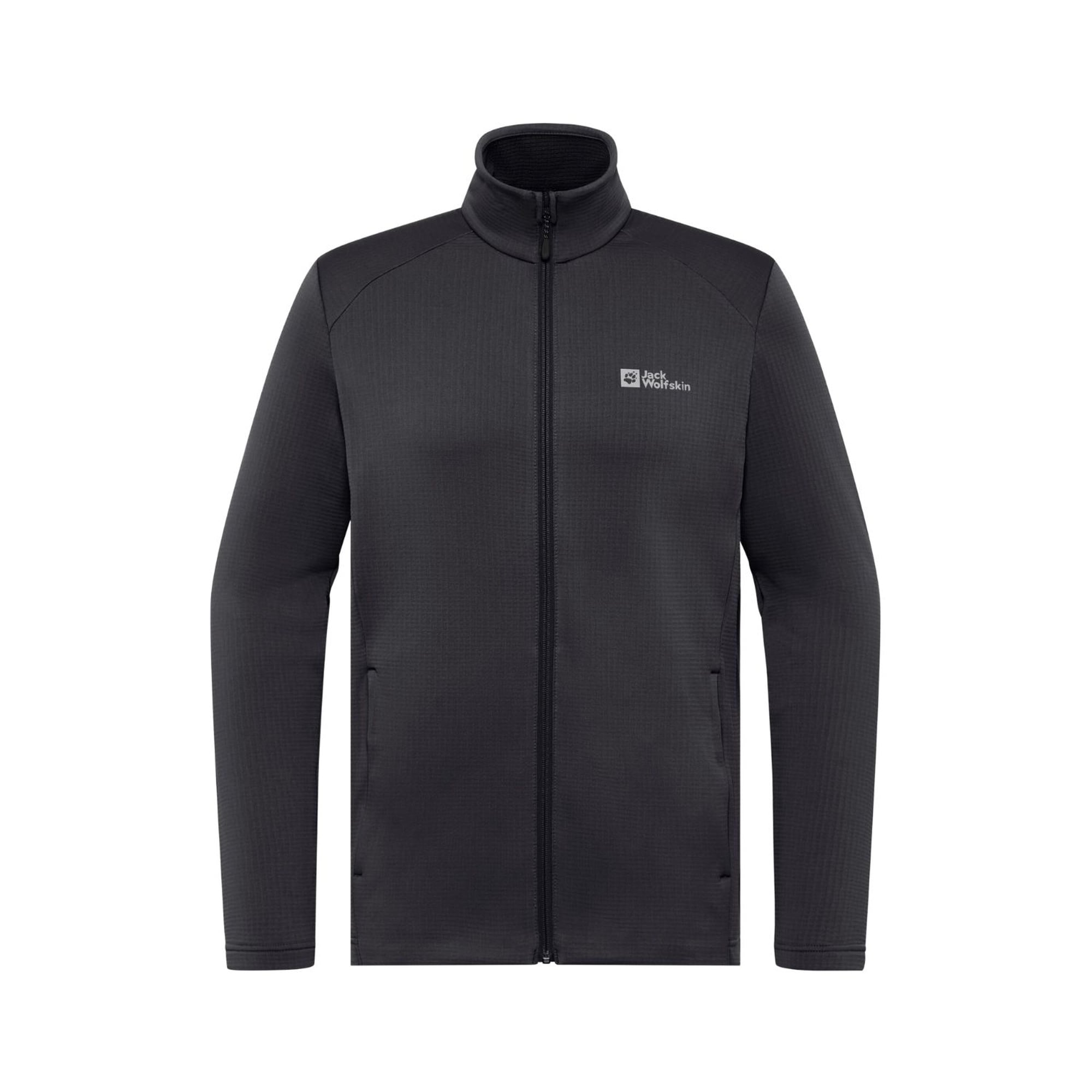 Jack Wolfskin Kolbenberg Fz Erkek Gri Polar Ceket