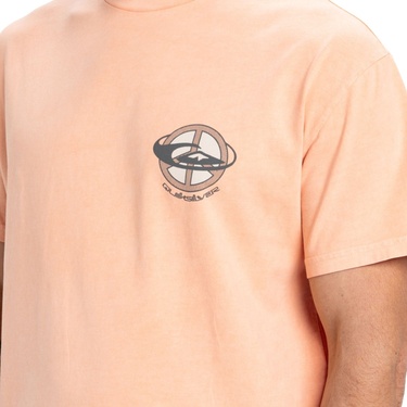  Quiksilver Nd Wake Up World Erkek Turuncu Tişört