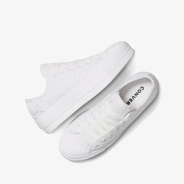  Converse Chuck Taylor All Star Woven Kadın Beyaz Sneaker