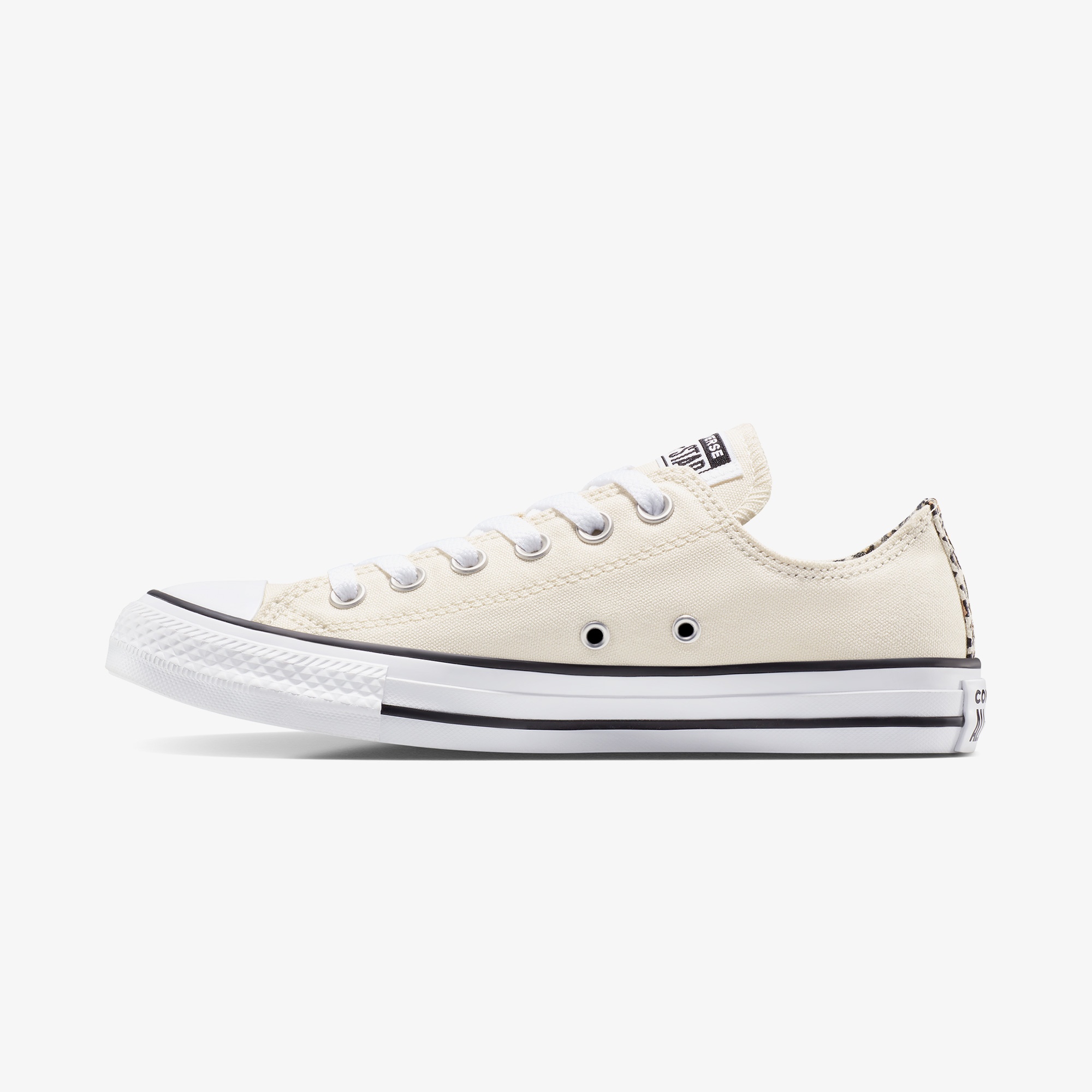 Converse Chuck Taylor All Star Leopard Unisex Krem Sneaker